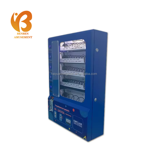 Máquina expendedora pequeña montada en la pared para cigarrillos y condones Dispensador compacto para uso público y comercial - Product Image 5