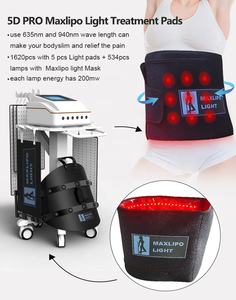 جهاز ليزر ليبو 5D للعلاج الضوئي وتحديد الشكل، علاج بالضوء الأحمر للتنحيف بالليزر القريب مني - Product Image 3