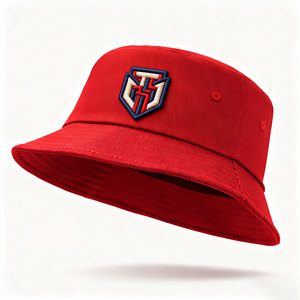 หมวกบักเก็ตกันแดดสำหรับชาวประมงกลางแจ้งหมวกปักลายโลโก้แบบแห้งเร็ว - Product Image 1