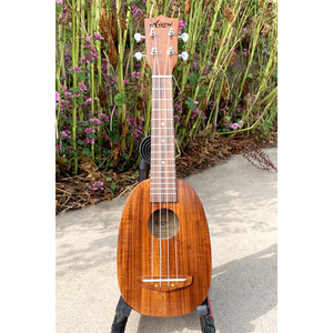 Ukulele Professionale Aiersi <span class=keywords><strong>KPK</strong></span> Pili Koko in Legno Massello di Koa 21 Pollici Soprano Ananas Fatto a Mano Vendita Calda - Product Image 1