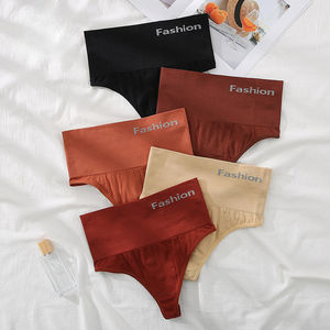 Taille haute corps Shaper pour femmes tricoté ventre contrôle tongs Shaper minceur Cincher bref Sexy Tangas nouveau rasage sous-vêtements - Product Image 3