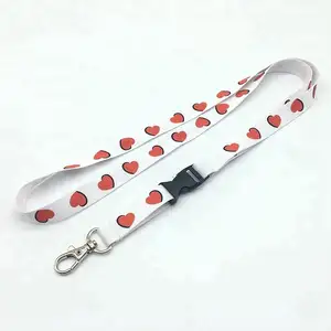 Geen Minimale Bestelling Op Maat Gemaakte Lanyard Goedkoopste Lanyard Met Id-Houder En Kaart Volledig Aanpassen Van Uw Eigen Sleutelkoord