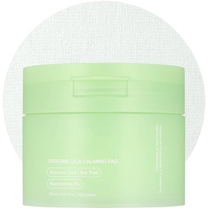 Tampons tonifiants <span class=keywords><strong>Mcube</strong></span> à la vitamine C liquide avec Centella Asiatica pour tous types de peaux |   Réduction des pores, atténuation des rougeurs et des éruptions cutanées |   Faible irritation - Product Image 1
