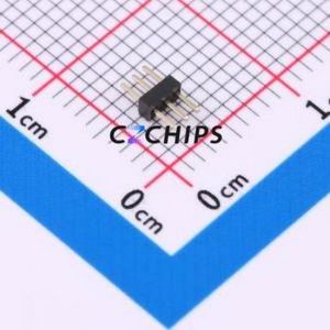 BX-PZ1.0-1-3PZZ Pin Header Through hole Component (THT),P=1mm Connector 1x3P 1mm Pin Header Through Hole - Product Image 2