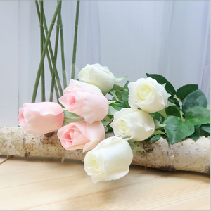 Vente en gros <span class=keywords><strong>de</strong></span> roses artificielles en <span class=keywords><strong>bois</strong></span> à moitié ouvertes pour l'obtention du diplôme et les décorations d'Halloween - Product Image 4
