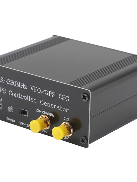 GPS-CSG Control Signal Generator, GPS Disciplined Oscillator, 10kHz~220MHz VFO Adjustable Frequency Reference Source L816