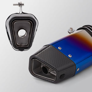 <span class=keywords><strong>Silencieux</strong></span> d'échappement de moto pour R3 MT07 <span class=keywords><strong>FZ1</strong></span> R6 R15 ZX6R ZX10 Z900 Z400 Z1000 CBR1000 GSXR1000 SR2 51mm Embout en carbone - Product Image 2