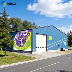 Mejor Pabellón Deportivo de Estructura de Acero Sostenible, Centro de Fitness Comunitario, Montaje Rápido y Resistente, Bajo Costo, Diseño Moderno - Product Image 1