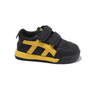 2025 Spring Autumn Children's <b>Sneakers</b> New Boys' Sports Girls' Casual Shoes <b>Black</b>/Silver/Blue Rubber Sole Stripe Small Kids - Product Image 6