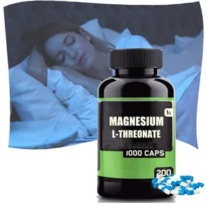 Oem Magnesium L-Threonaat Supplementen Slaapcapsule 500Mg Magnesium L-Threonaat Capsules