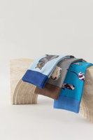 Chaussettes mi-mollet en coton pour femmes, motif chat de dessin animé amusant, style décontracté, pour usage quotidien, cadeau