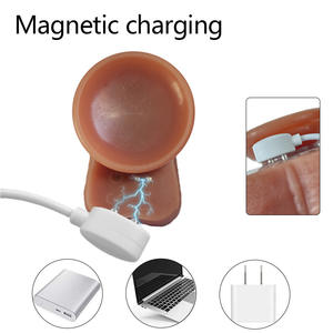 Control remoto inalámbrico calefacción pene telescópico realista vibrador consolador lengua lamiendo columpio consolador para mujeres masturbación sexual - Product Image 4