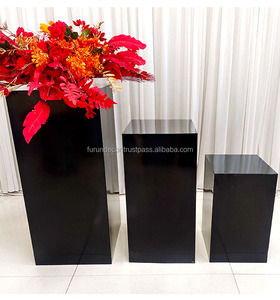 Nouvelle table à dessert carrée en métal de haute qualité d'usine pour la décoration de scène d'événement de mariage et de fête - Product Image 4