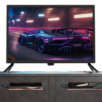 TV LED Pintar 19 Inci, Televisi Android Portabel Kecil, Mendukung WIFI, untuk Rumah, Dapur, Hotel, TV Mini