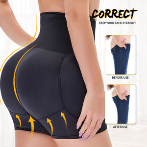 Offre Spéciale Butt Lifter Shapewear Culotte Body Shaping Pantalon Femmes Trois Rangées Boucle Taille Haute Culotte - Product Image 3