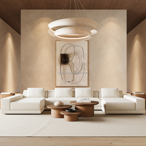 Ferly Hot Bán Đương Đại Châu Âu Thiết Kế Phòng Khách Sofa Đồ Nội Thất U Khung Cong Phong Cách Nội Thất Matteo Sofa - Product Image 1