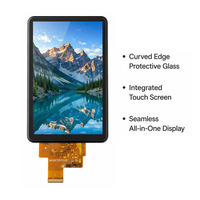 Layar LCD IPS 4 Inci 480x800 Panel Layar Kustom AXS15260D ESP32-P4 MIPI DSI Layar Sentuh Kapasitif Layar LCD
