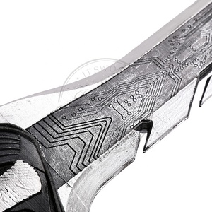 ดาบจำลอง MS Alita ทำจากโฟม PU ลายดามัสกัส สำหรับคอสเพลย์ - Product Image 5