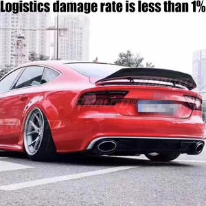 Alerón Trasero de Fibra de Carbono Real de Alta Calidad Estilo R para Audi A7 S7 RS7 2013-2018 - Product Image 2