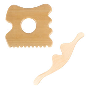 Nuova tavola da massaggio per tutto il corpo in legno di faggio per raschiare le compresse per viso e collo - Product Image 1