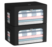 Boîte de rangement décorative pliable personnalisée pour vêtements, organisateur de salon pour vêtements et chaussures pour salle de bain et garde-robe