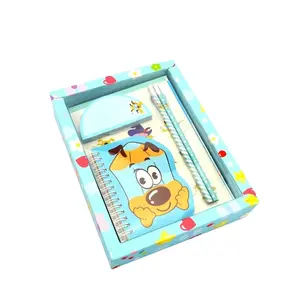 Khuyến Mại Quà Tặng Mới Đa Chức Năng Trẻ Em Văn Phòng Phẩm Mini Cartoon Pencil Eraser Thước Set Cho Trường Học