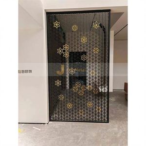 ANN2317 Customized Luxury Coated Printed Stainless Steel <b>Partition</b> <b>Screen</b> Multi-Functional Design Durable Construction Modern - Product Image 3