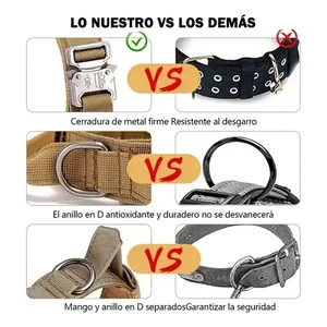 สายจูงสุนัขแบบทันสมัยปลอกคอ TPU กันน้ำพร้อมคุณสมบัติปลดออกได้อย่างรวดเร็วสำหรับสุนัขแมวขนาดใหญ่ขนาดกลางดีไซน์การ์ตูนมีสไตล์ - Product Image 6