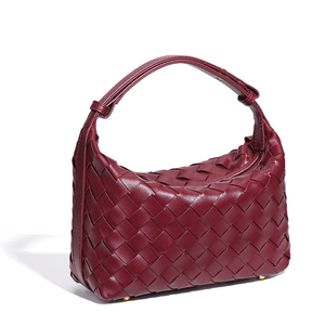 Bolso de Hombro Tejido a Mano de Moda para Mujer, Bolso de Mano con Asa Superior, Bolso Hobo para Debajo del Brazo, Estilo Casual de Diseñador, Bolso de Uso Diario - Product Image 1