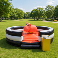 Nouvelle Machine de Rodeo Taurus Mécanique Gonflable 2027 – Plusieurs Attractions pour Enfants/Adultes – Location pour Fêtes