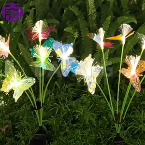 Butterfly Garden Stake <b>Light</b> for Outdoor Lawn Pathway Landscape Park and Decorative Night Lighting Display - Product Image 4