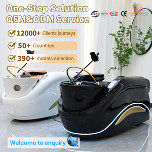 Lettino Massaggio Giapponese Premium di Lusso 2026 con Lavabo in Ceramica e Terapia dell'Acqua per Centri <span class=keywords><strong>Benessere</strong></span> - Product Image 4