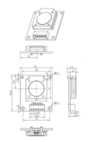 Module de capteur de gaz d'alcool électrochimique Ze30-C2H5OH, détecteur multi-gaz pour l'industrie pétrolière et gazière
