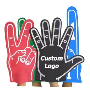 Özel spor parti ekran-baskılı taşınabilir hafif <span class=keywords><strong>EVA</strong></span> büyük tezahürat köpük parmak el olaylar için - Product Image 1