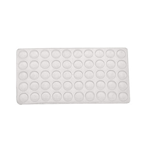 Silicone Anti-Collision <b>Pads</b> Medium Size 50 Pcs For Cabinet Doors And <b>Drawers</b> Anti-Slip Furniture Felt <b>Pad</b> - Product Image 5