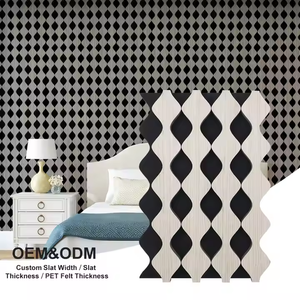 Dễ dàng cài đặt chống cháy 3D rãnh PVC bảng cách âm thanh tấm âm thanh cho tường <span class=keywords><strong>v</strong></span>à trần nhà - Product Image 6