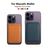 Sac porte-cartes universel pour tous les Smartphones chargement sans fil téléphone magnétique en cuir portefeuille carte Clip accessoires