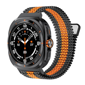 Vente en gros de bracelets magnétiques de haute qualité 40/44 pour <span class=keywords><strong>Samsung</strong></span> <span class=keywords><strong>Watch</strong></span> 8, en acier inoxydable, ultra 47 mm, pour hommes, style professionnel - Product Image 1