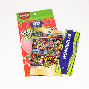 Sachets en mylar à plat en feuille d'aluminium métallique scellable à impression personnalisée - Product Image 3