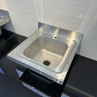 Évier commercial en acier inoxydable à cuve unique pour restaurant, évier de table, prix de gros direct fabricant pour restaurants
