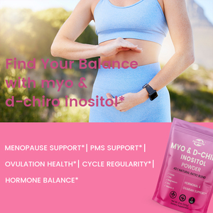 ผง Myo-<span class=keywords><strong>Inositol</strong></span> & D-chiro <span class=keywords><strong>Inositol</strong></span> สำหรับปรับสมดุลฮอร์โมนของผู้หญิงและรองรับรังไข่ - Product Image 3