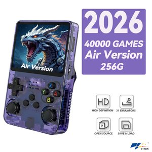Console de jeu portable rétro R36S 64 Go, cadeaux, joystick analogique 3D, écran IPS de 3,5 pouces, jeu vidéo de poche portable - Product Image 1