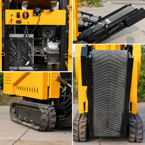 Concasseur à mâchoires mobile sur chenilles Htjc430 pour béton, pierre et roche, petit modèle portable - Product Image 3