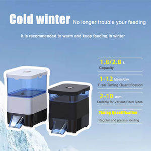 QLOZONE fabrika fiyat yetiştiricilik otomatik besleyici balık güneş koi gölet besleyici toptan otomatik balıkçılık çiftlik besleyici - Product Image 4