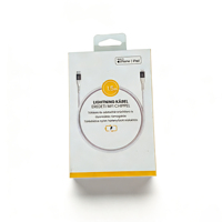 Emballage personnalisé pour chargeur, câbles Lightning Type C, boîte de câbles USB A vers Lightning, emballage pour iPhone