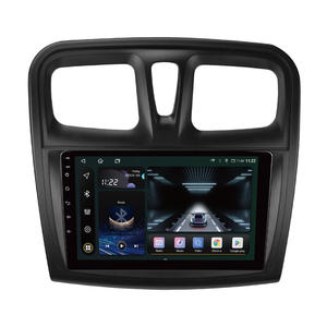 Autoradio tactile IPS BAIDAYU 9/10 pouces Android 13 avec USB, CarPlay, GPS intégré, WiFi et caméra de recul pour <span class=keywords><strong>Renault</strong></span> Sandero/Logan 2015-2018 - Garantie 1 an - Product Image 1
