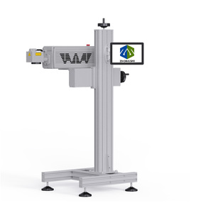 लेजर प्रिंटिंग कोडिंग मशीन co2 एनग्रावर ऑनलाइन फ्लाइंग लेजर अंकन मशीन समाप्ति तिथि प्लास्टिक की बोतलें असेंबली मार्कर - Product Image 3