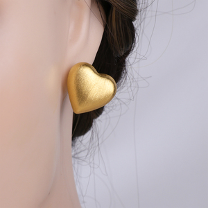 Collar con Colgante en Forma de Corazón JUSTOP Modelo 9114692 304 316, Chapado en Oro de 18K, con Incrustaciones de Microzirconia, Unisex, Regalo Romántico, Joyería de Moda - Product Image 5