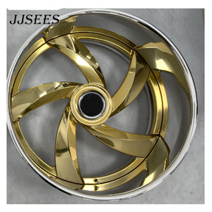 JJSEES Jantes forgées deux ou trois pièces, très demandées, 20 22 24 26 28 pouces, pour camion, 5X114..3 5X112 pour Impala SS Cutlass <span class=keywords><strong>Vert</strong></span> - Product Image 1