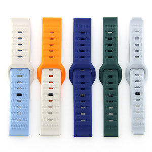 Bracelet en silicone IVANHOE 22 20 18 16 12mm pour bracelet Amazfit GTR 4/GTS 4 pour <span class=keywords><strong>Samsung</strong></span> <span class=keywords><strong>Galaxy</strong></span> <span class=keywords><strong>Watch</strong></span> 5/4/3 Huawei <span class=keywords><strong>Watch</strong></span> 4/3/GT3-2 - Product Image 2